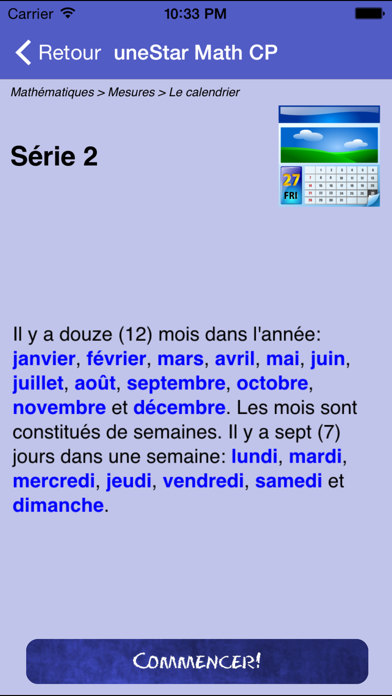 Screenshot #2 pour uneStar Math CP