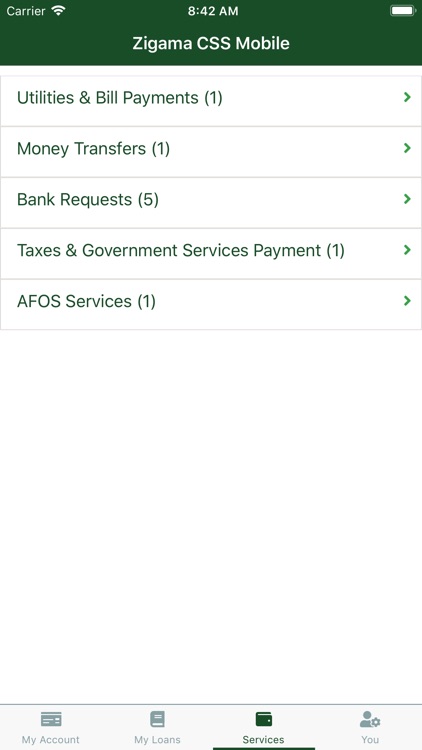 ZIGAMA CSS Mobile Banking App screenshot-4