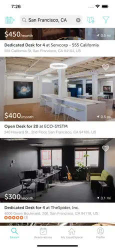 Captura de Pantalla 2 LiquidSpace iphone