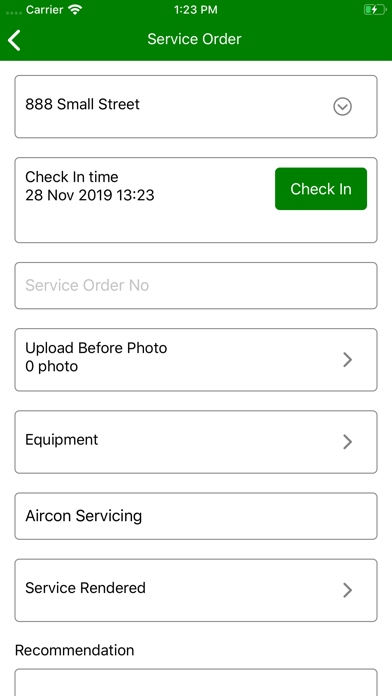 How to cancel & delete Atmosphere Service Order from iphone & ipad 4