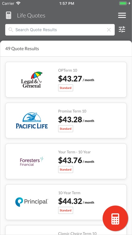 Life Insurance Quotes Engine screenshot-3