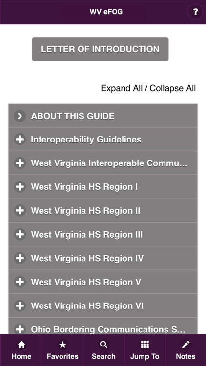 WV eFOG