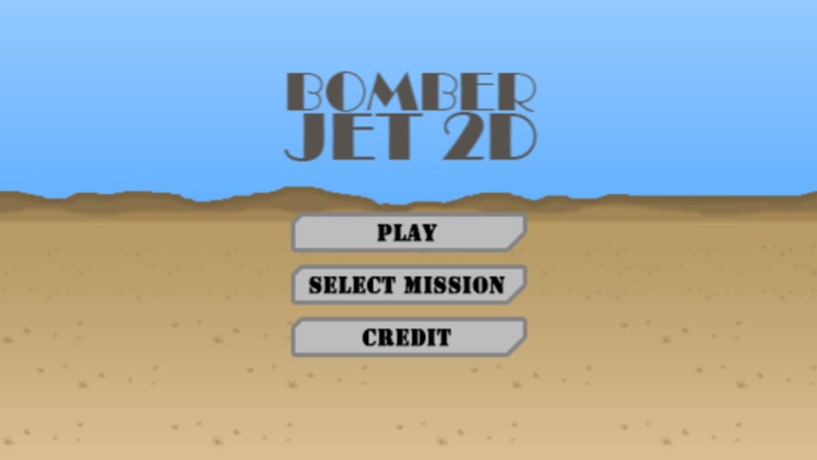 Bomber Jet 2D