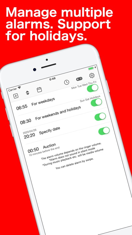 Sleep & Alarm Clock with Music screenshot-5
