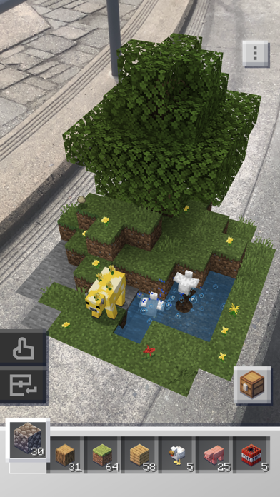 Minecraft Earth Screenshot on iOS