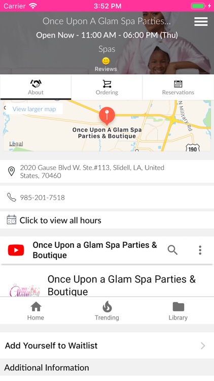 Once Upon a Glam Spa