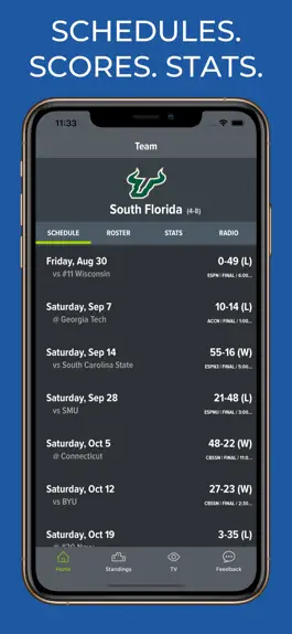 Game screenshot South Florida Football App mod apk