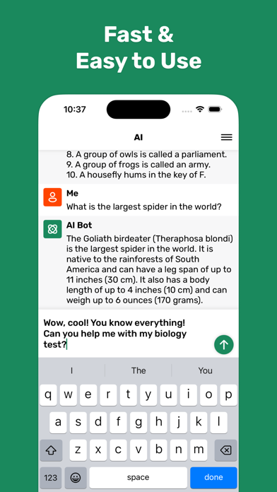 AI Chatbot Writing Helper screenshot 4