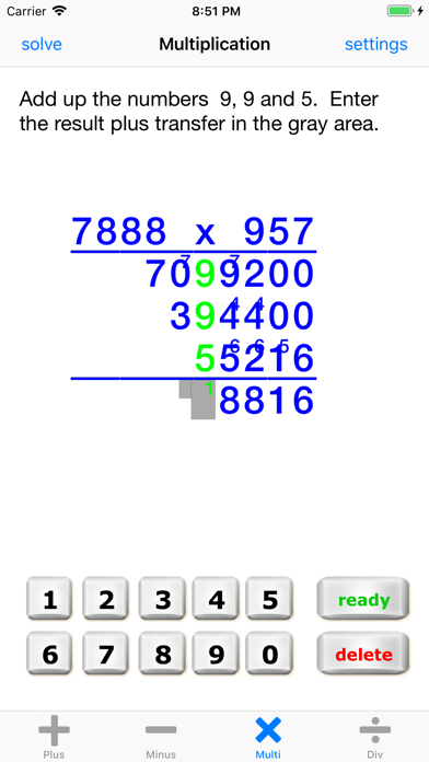 Written math for Grade School screenshot 3