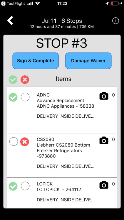 Package AI Driver App