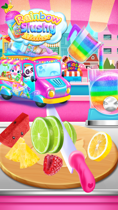 Rainbow Frozen Slushy Truck screenshot 3