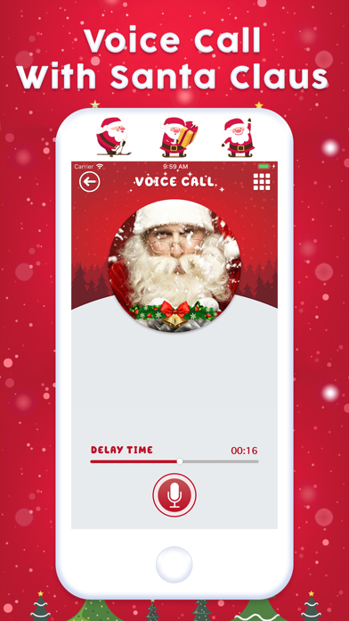 Santa Video Call - Call & Textのおすすめ画像2