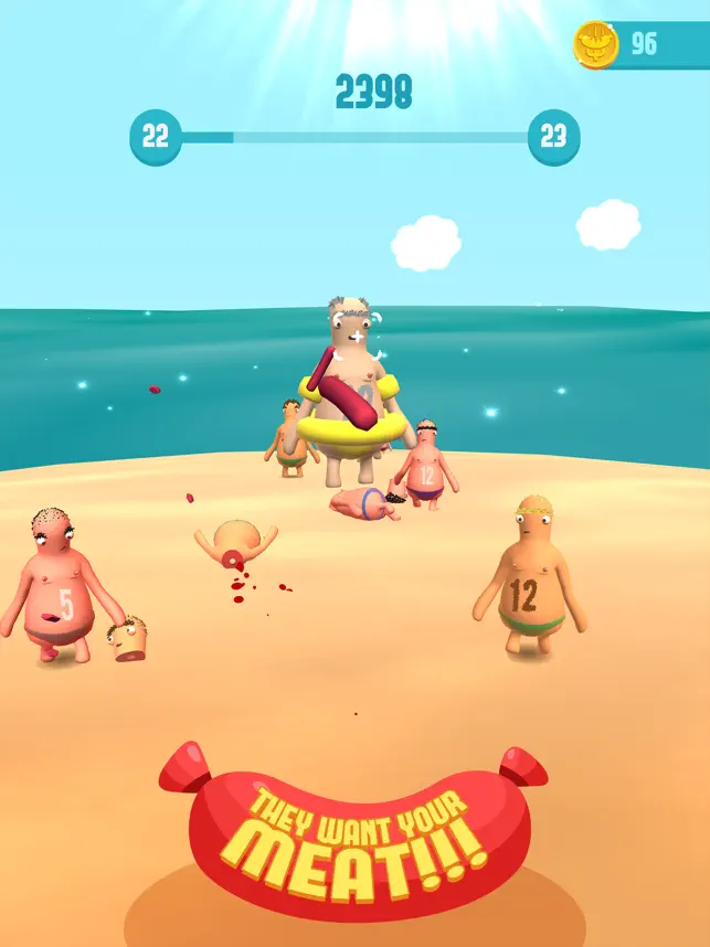 Beach Meat, game for IOS