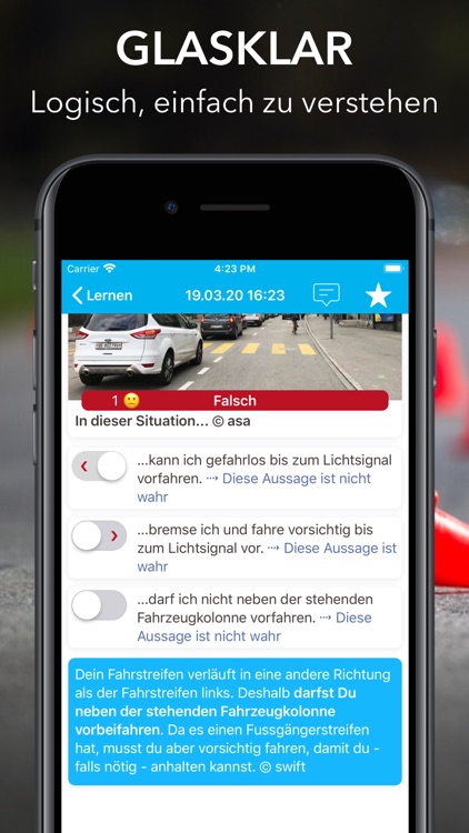 iTheorie Auto Theorie Schweiz screenshot-4