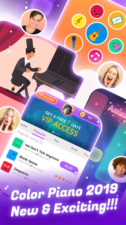 Color Piano: Music Tiles Game screenshot-4