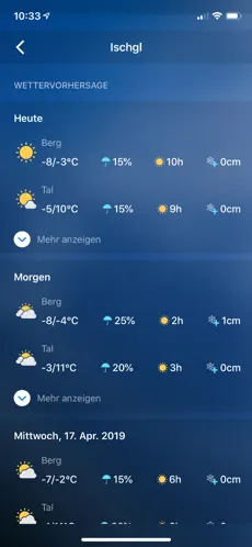 Screenshot 2 Nieve Esquí App iphone