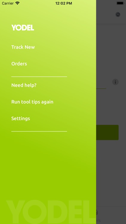Yodel parcel manager