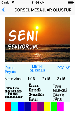Resimli Mesajlar Oluştur - náhled