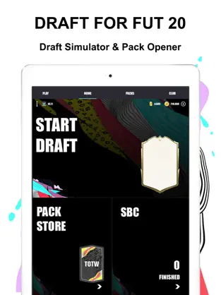 Captura 1 FUT 20 DRAFT SIMULATOR & PACK iphone