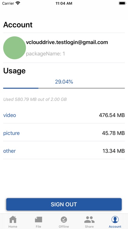 vCloudDrive screenshot-3