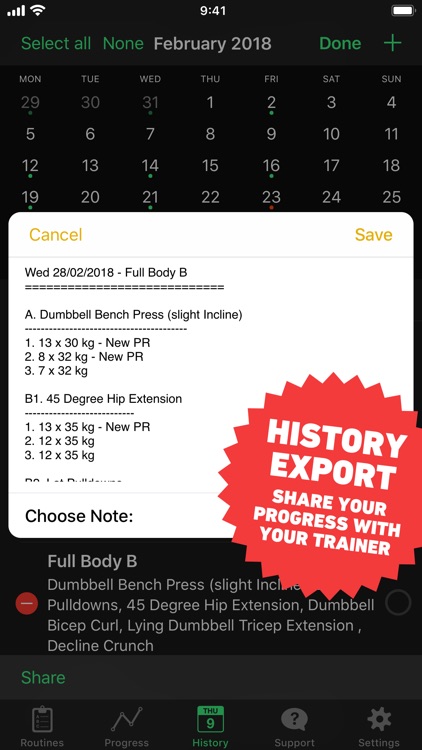 HeavySet - Gym Workout Log screenshot-9