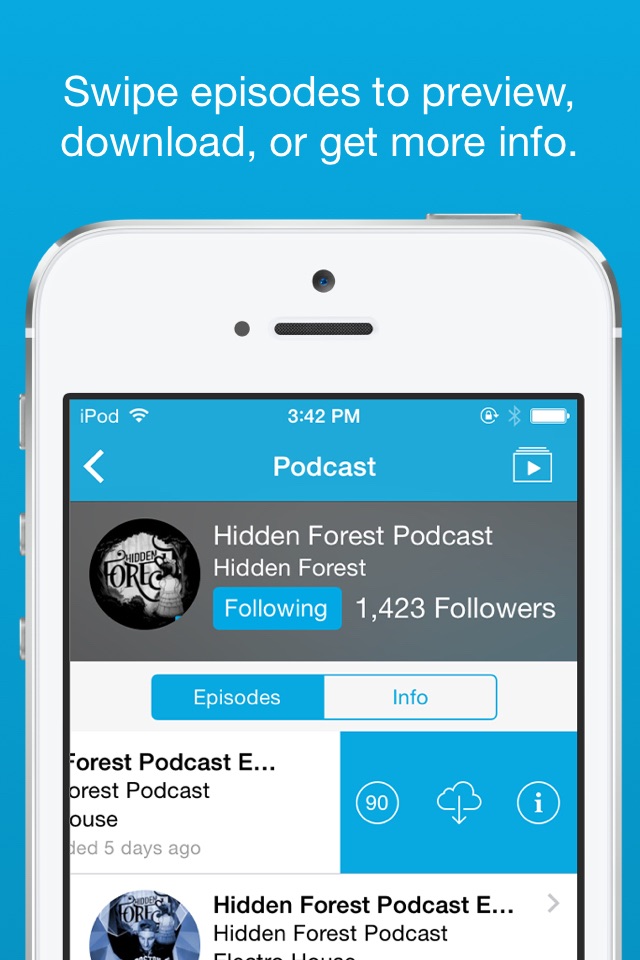 Podomatic Podcast Player screenshot 2