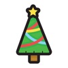 Icon Xmas Stickers, Merry Christmas