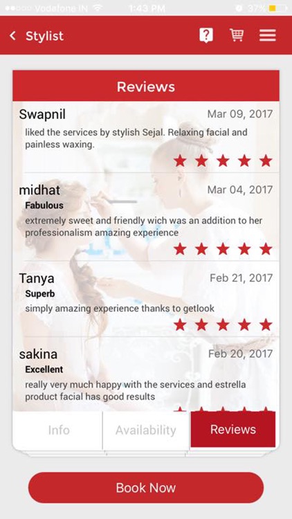 GetLook Beauty Services @ Home screenshot-4