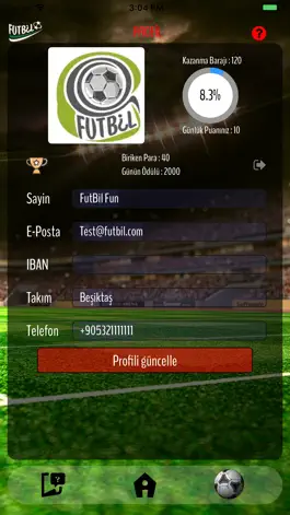 Game screenshot FutBil hack