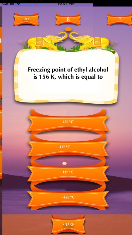 Physics Temperature Quiz