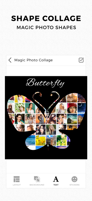 ‎Magic Shape Collage Screenshot