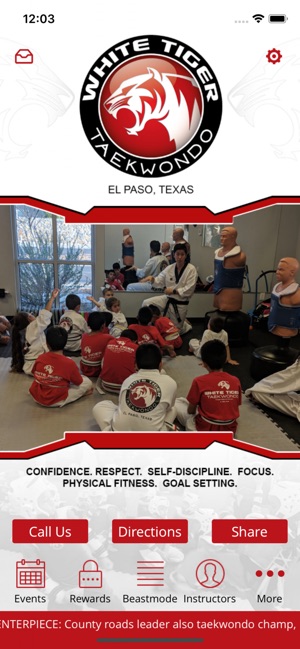 White Tiger Taekwondo El Paso(圖1)-速報App