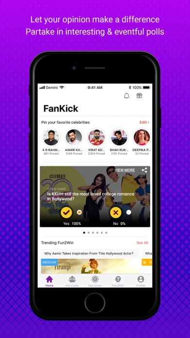 How to cancel & delete FanKick -Celebs,Fans & Rewards from iphone & ipad 2