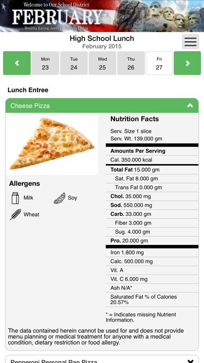 My School Menus screenshot-3