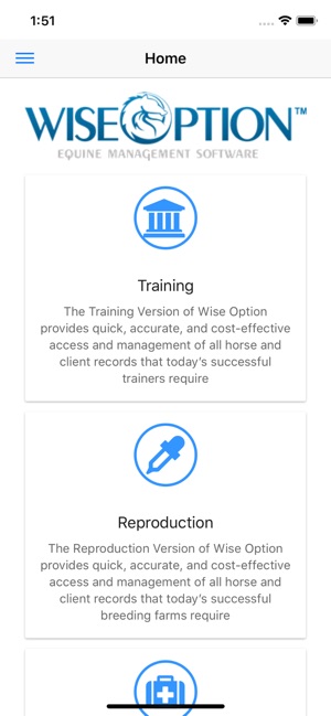 Wise Option Equine Mobile App(圖3)-速報App