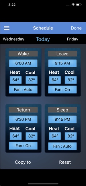 Aprilaire Wi-Fi Thermostat App(圖3)-速報App