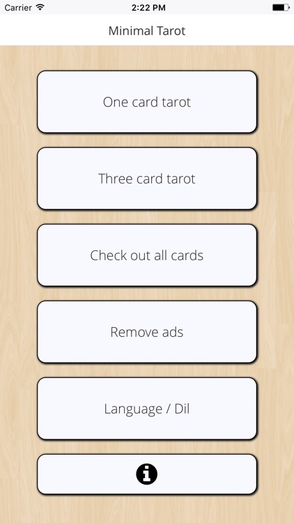 Minimal Tarot screenshot-4