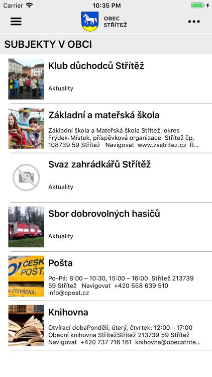 Obec Střítež screenshot-4