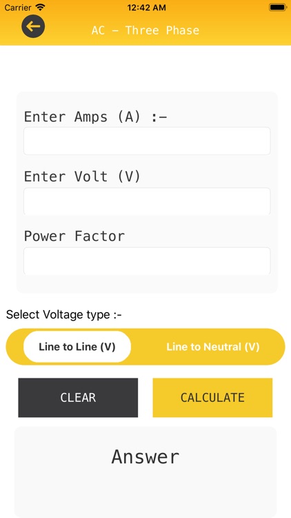 Volt-Amp-Watt-Ohm Calculate screenshot-3