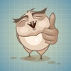 Sticker Me: Funny Owl