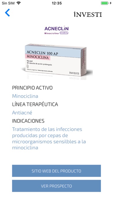 Vademécum Antibióticos screenshot 2