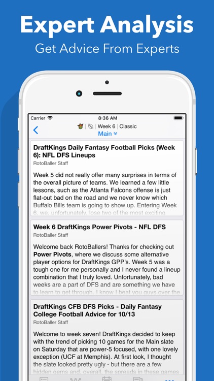 Daily Fantasy Cheatsheet screenshot-7