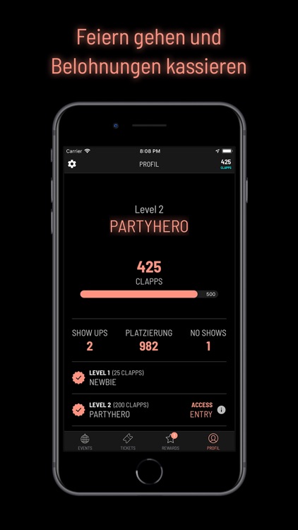 Clappline - Deine Party-App