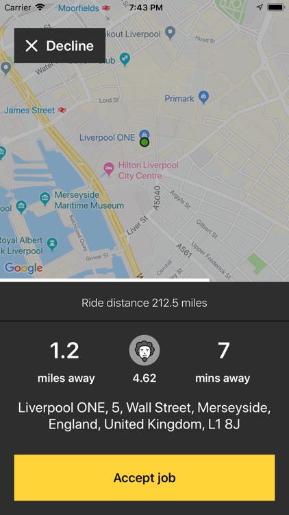 Merseyride Taxis Driver screenshot-3