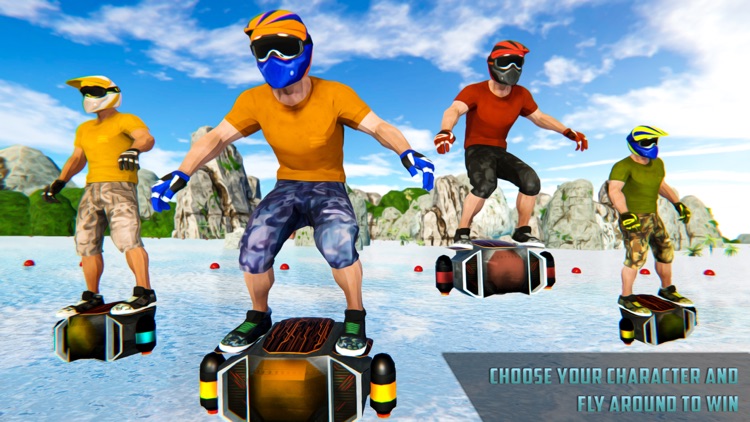 JetPack FlyBoard- Water Race screenshot-5
