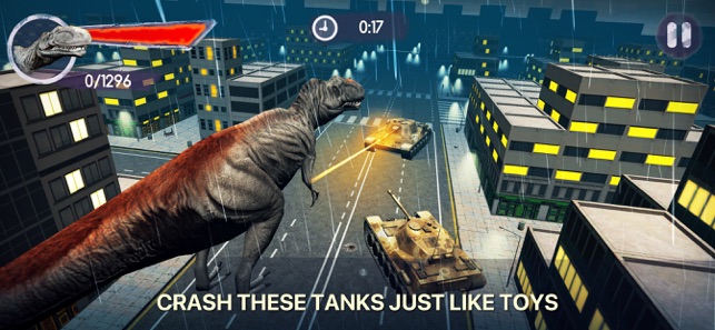 Dino Crash 3D — Wars of T- Rex(圖2)-速報App