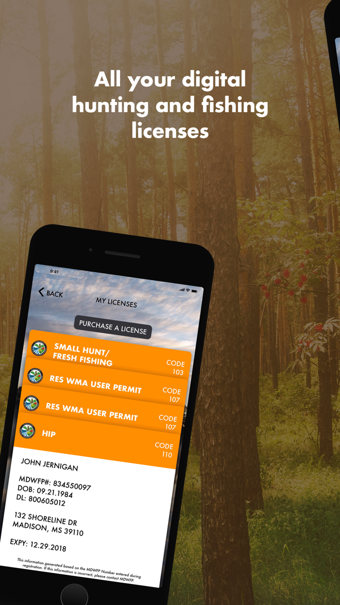 MDWFP Hunting  Fishing