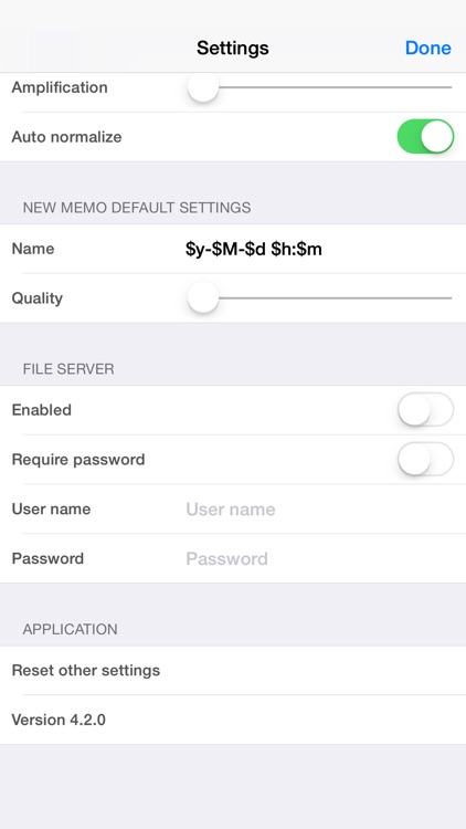 Audio Memos SE screenshot-4