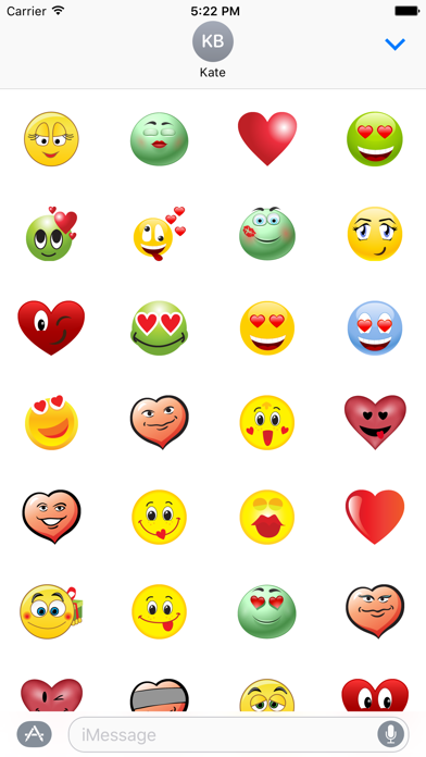 Love Stickers Setのおすすめ画像2