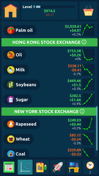 Stock Exchange Game Simulator screenshot 2